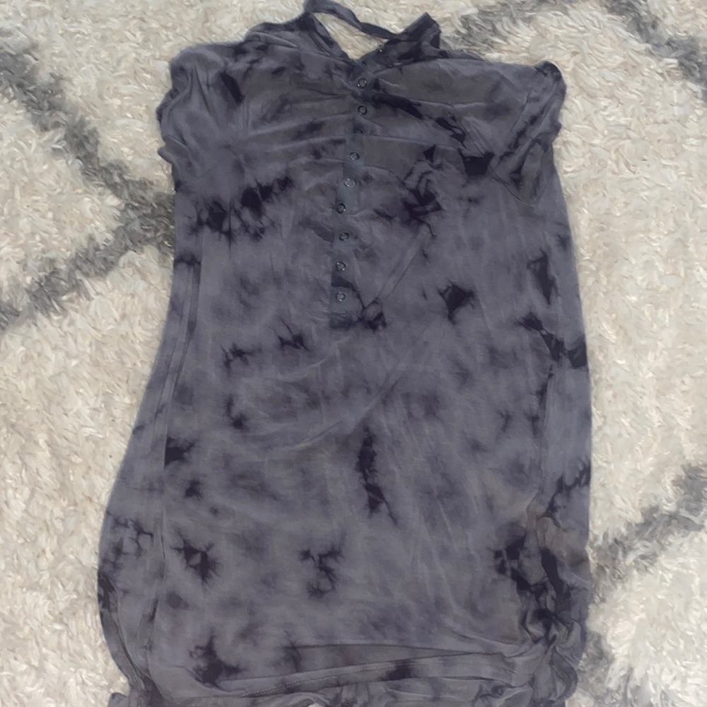 button down tank top